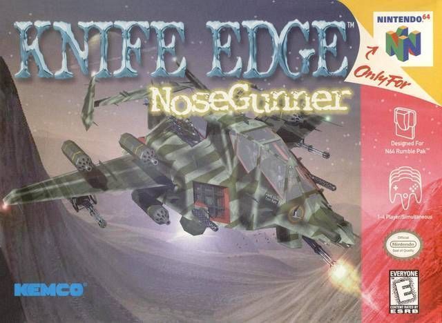 Knife Edge - Nose Gunner (USA) Game Cover